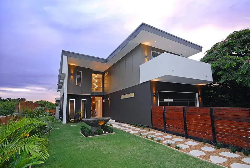 Extension structural design for modern two-storey residential home in Pullenvale.