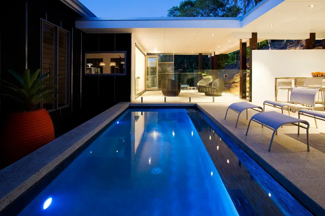 Structural engineering design for residential swimming pool and outdoor area in Toowong.